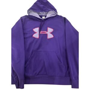 Under Armour Purple Hoodie!  Size Medium